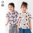 〈サンリオ〉総柄半袖Tシャツ