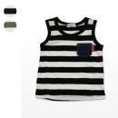 ボーダー柄タンクトップ
