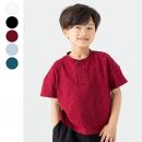 ヘンリーネック半袖Tシャツ