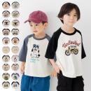 プリントラグラン半袖Tシャツ