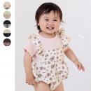 レイヤード風半袖ロンパース