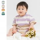 ボーダー切替ロンパース