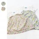 ILEAIYE/キャミ付花柄Tシャツ