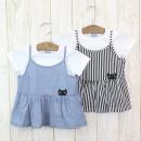 キャミソールレイヤード風半袖Tシャツ