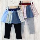 北欧風柄切替スカッツ