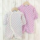 接結チェリー柄長袖ミニオール