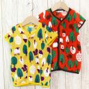 北欧柄フリースお部屋着ベスト