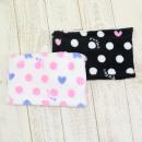 ドット柄マイクロフリースネックウォーマー