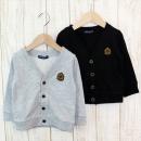 ワッペン付きフォーマルカーディガン