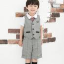 グレンチェック柄フォーマルスーツ