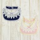 女児フォーマルスタイ(レース)