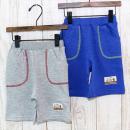 オーガニック素材スラブインレイハーフパンツ