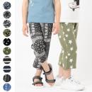 柄バリクロップドパンツ