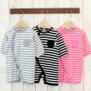 オーガニック素材長袖ミニカバーオール