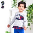 レイヤード風トレーナー