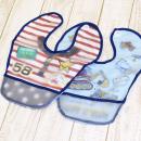 男の子用袖なしお食事エプロン2枚組