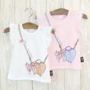 ポシェットプリント半袖Tシャツ