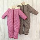 花柄中綿ジャンプスーツ