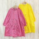 女児総柄レインコート