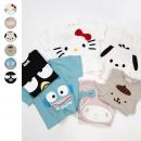 サンリオフェイスTシャツ