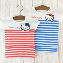 キティちゃんマリンボーダー半袖Tシャツ