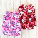 ハローキティ柄フリースベスト