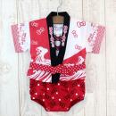 キティちゃんお祭りはっぴロンパース