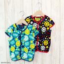 スマイリーフェイスマイクロフリースお部屋着ベスト