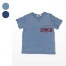 エドウイン インディゴ染め半袖Tシャツ