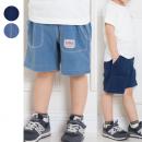 エドウイン インディゴ染めハーフパンツ