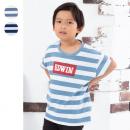 エドウイン インディゴボーダー半袖Tシャツ