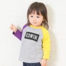 エドウイン袖切替長袖Tシャツ