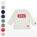 エドウイン ボックスロゴ長袖Tシャツ