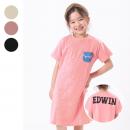 EDWIN/バックロゴ半袖ワンピース