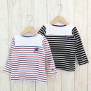 チャンピオンポンチボーダー長袖Tシャツ