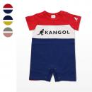KANGOL/カンゴール 半袖切替カバーオール