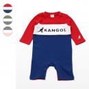 KANGOL/カンゴール 切り替え長袖カバーオール