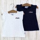 フィラ袖フリル半袖ドットTシャツ