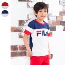 フィラ 袖配色半袖Tシャツ