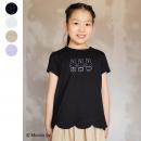 miffy/ミッフィースカラップデザイン半袖Tシャツ