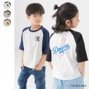 〈MLB〉ラグラン半袖Tシャツ
