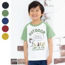 スヌーピー カラバリラグランTシャツ