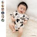 〈ディズニー〉ミッキーマウス/半袖ロンパース