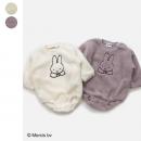 ミッフィー長袖ボアロンパース/miffy