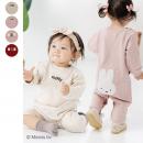 〈ミッフィー〉裏毛カバーオール