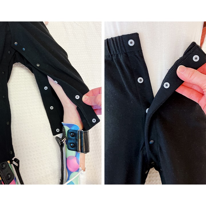 [RSL] ストレッチ前開き7分丈パンツ(80-160)