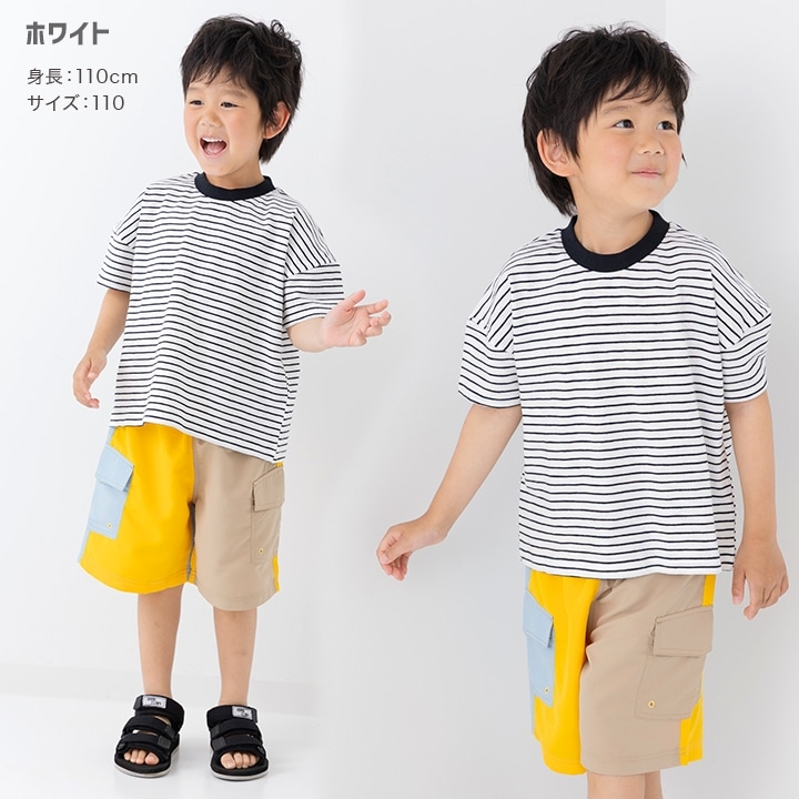 ボーダー半袖Tシャツ