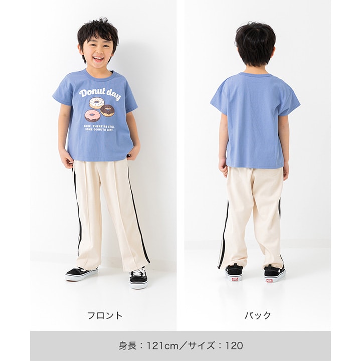 プリント半袖Tシャツ