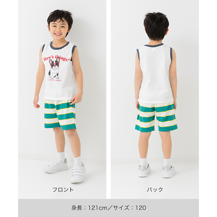 プリントタンクトップ