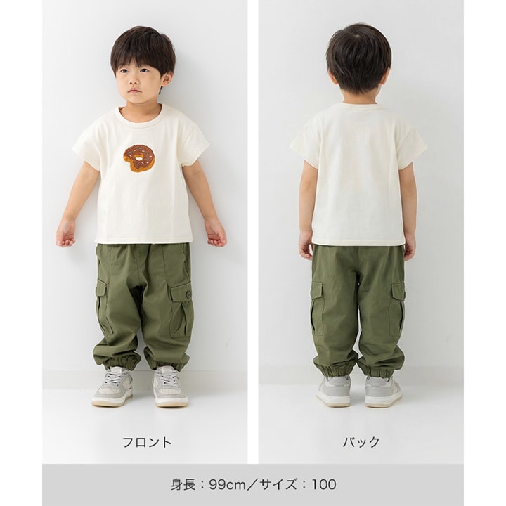 サガラ刺繍半袖Tシャツ